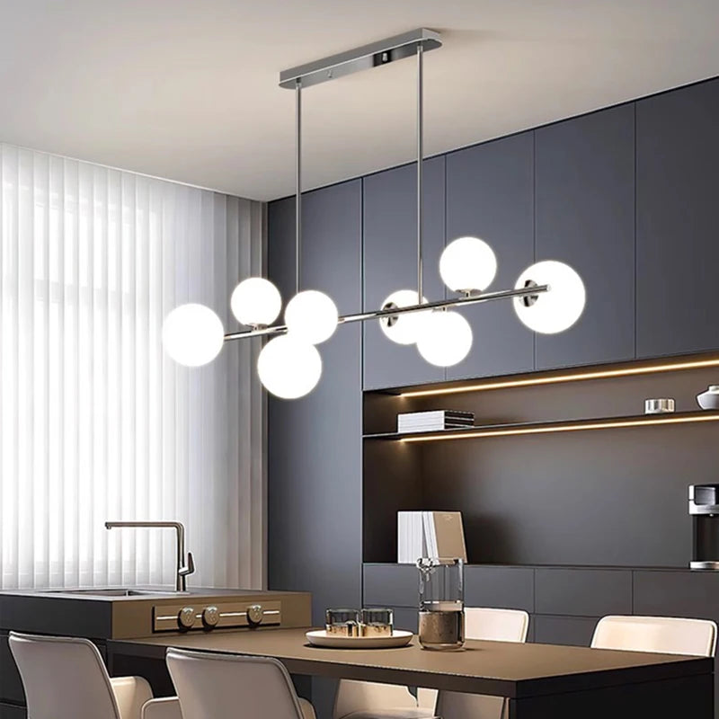 Modern dining room lamparas decoracion hogar moderno smart Pendant lights decoration salon Chandeliers for dining room