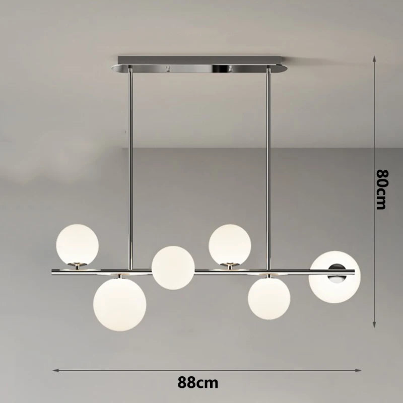 Modern dining room lamparas decoracion hogar moderno smart Pendant lights decoration salon Chandeliers for dining room