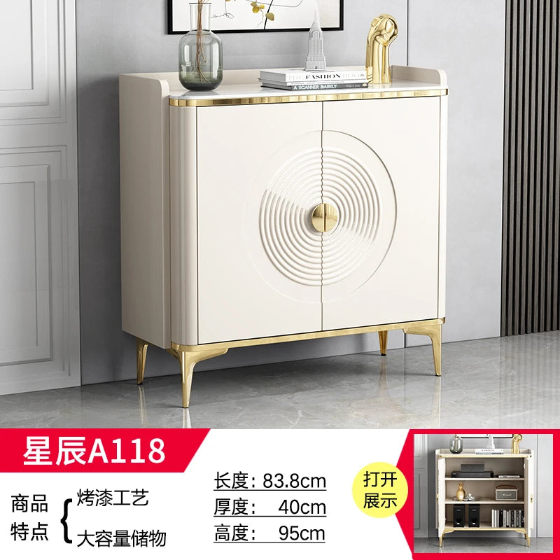 Large Household Living Room Cabinets European Metal Legs Glam Luxury Living Room Cabinets Nordic Modern Szafka Vintage Furniture