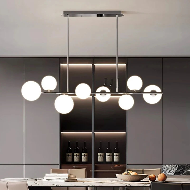 Modern dining room lamparas decoracion hogar moderno smart Pendant lights decoration salon Chandeliers for dining room